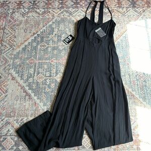 NWT express black full length romper